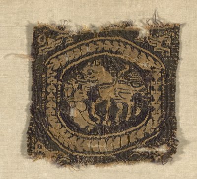 Firkantet panel af Coptic