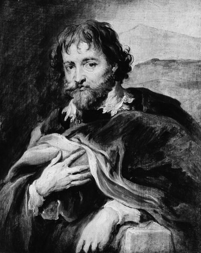 Sir Peter Paul Rubens 1577-1640. af Copy after Anthony van Dyck