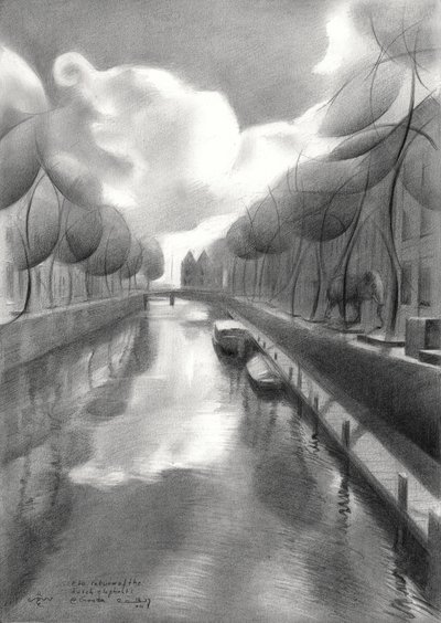Canal City Elefantdrøm af Corné Akkers
