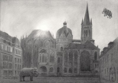 Den flyvende elefants katedral af Corné Akkers