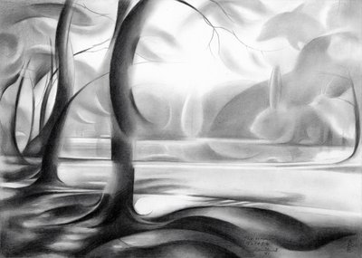 Refleksioner fra den mystiske skov af Corné Akkers