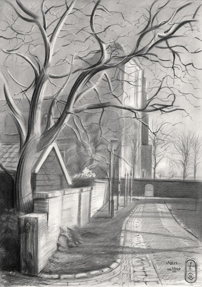 Den stille Church Street af Corné Akkers