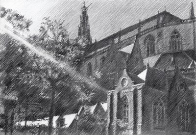St. Bavo i Haarlem – 03-10-23 af Corné Akkers