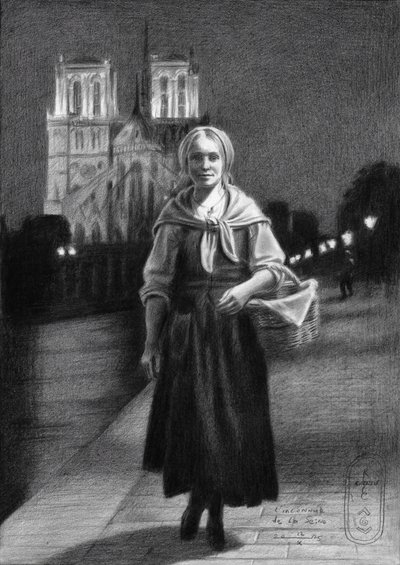 Kvinde-aften på Notre Dame af Corné Akkers