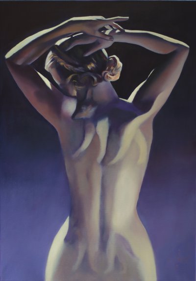 En kvindes elegante figur af Corné Akkers