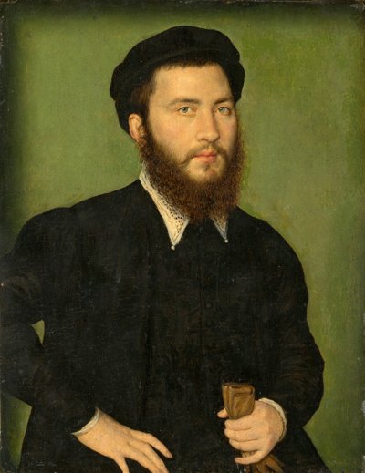 Portræt af en mand, 155060. af Corneille de Lyon
