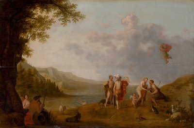 Dommen i Paris, ca. 1650. af Cornelis Adamsz. Willaerts