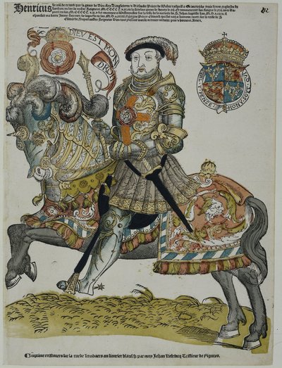 Portræt af Henrik VIII af England af Cornelis Anthonisz. (manner of)