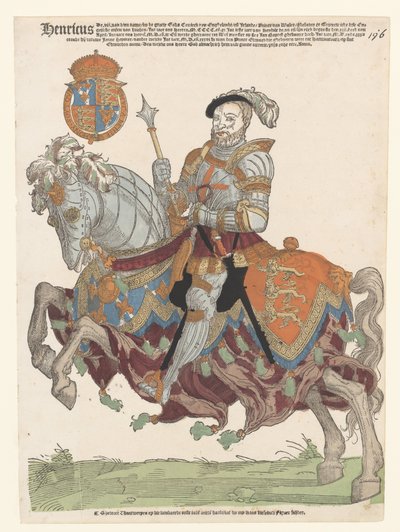 Portræt af Henrik VIII af England af Cornelis Anthonisz. (manner of)