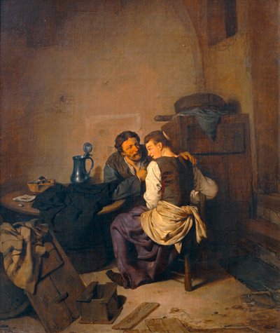 Interieur rustique - rustikt interiør ... af Cornelis Bega