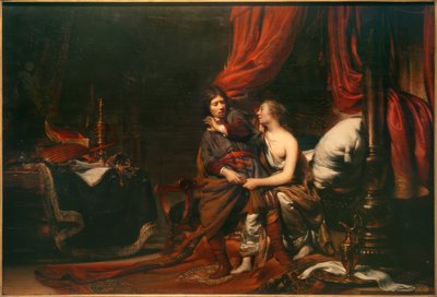 Josef og Potifar af Cornelis Bisschop