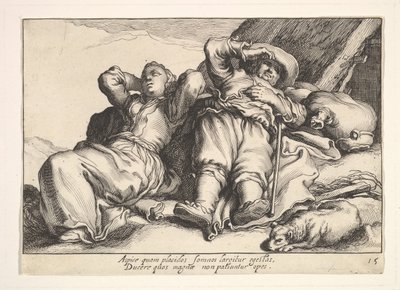 Besættelsens glæder. af Cornelis Bloemaert