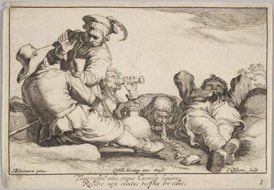 Besættelsens glæder. af Cornelis Bloemaert