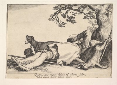 Besættelsens glæder. af Cornelis Bloemaert