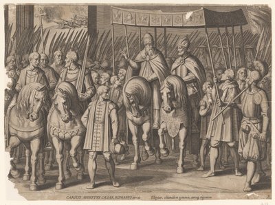 Kejserlig kroning af Charles V i Bologna, 1530 Triumphs of Charles V (serietitel) af Cornelis Boel