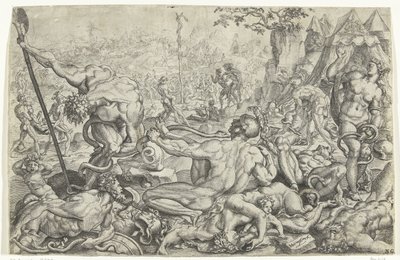 Giftig Slangepest og Kobberslangen af Cornelis Bos