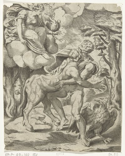 Jupiter, Io og Juno Jupiters kærlighedseventyr (serietitel) af Cornelis Bos