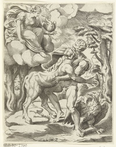 Jupiter, Io og Juno Jupiters kærlighedseventyr (serietitel) af Cornelis Bos