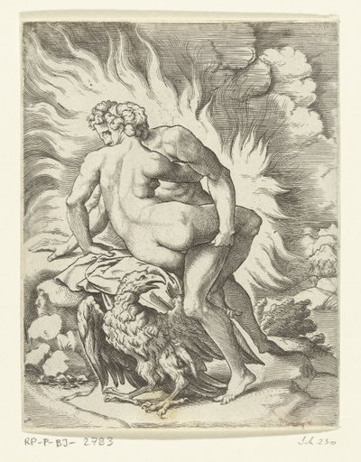 Jupiter og Aegina Jupiters kærlighedseventyr (serietitel) af Cornelis Bos