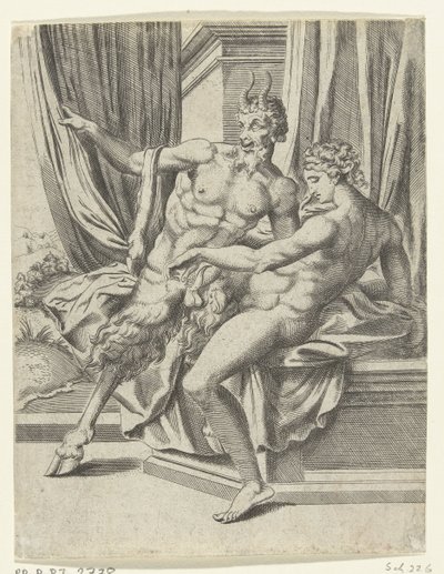 Jupiter og Antiope Jupiters kærlighedseventyr (serietitel) af Cornelis Bos