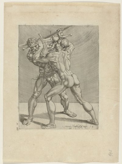 To sværdmænd Swordsmen (serietitel) af Cornelis Bos