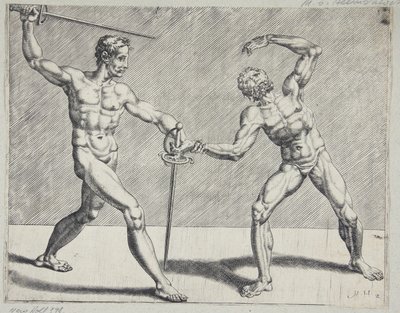 To fægtere af Cornelis Bos
