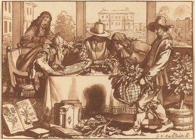 Gartner, 1780, udgivet 1787. af Cornelis Brouwer