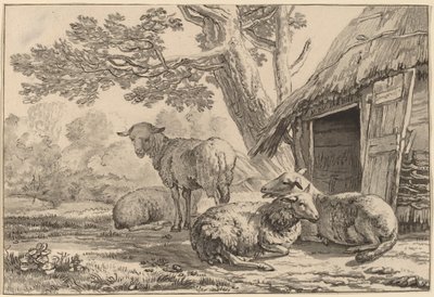 Sheepcote, 1781, udgivet 1787. af Cornelis Brouwer