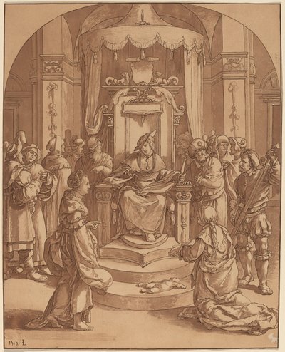 Salomons dom, 1782. af Cornelis Brouwer