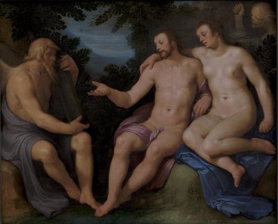 Allegori om Livets Korthed af Cornelis Cornelisz. van Haarlem