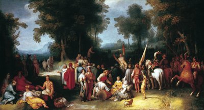 Johannes Døberens forkyndelse, 1602 af Cornelis Cornelisz van Haarlem