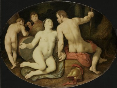 Venus og Mars af Cornelis Cornelisz. van Haarlem