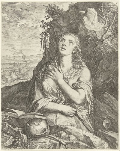 Af boetvaardige Maria Magdalena af Cornelis Cort