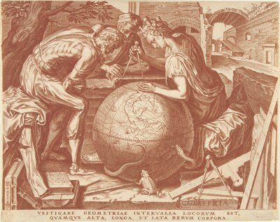 Geometria (geometri) The Seven Free Arts (Series Titel) af Cornelis Cort
