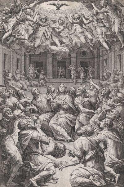 Pinsen, 1574. af Cornelis Cort
