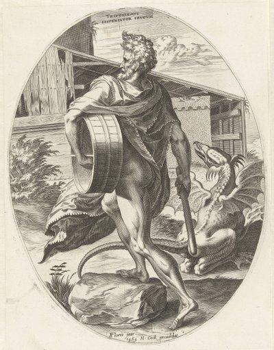 triptolemos Gods of Agriculture (serietitel) af Cornelis Cort