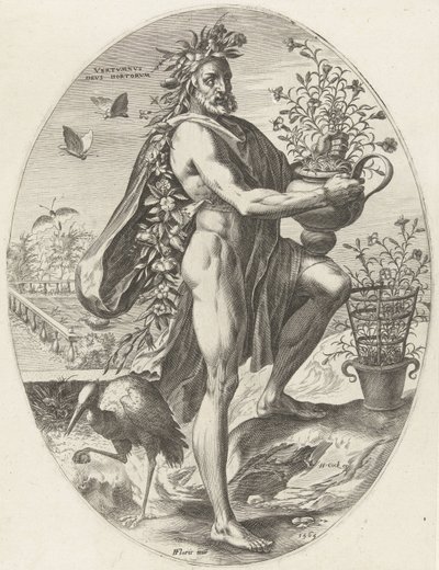 vertumnus Gods of Agriculture (serietitel) af Cornelis Cort