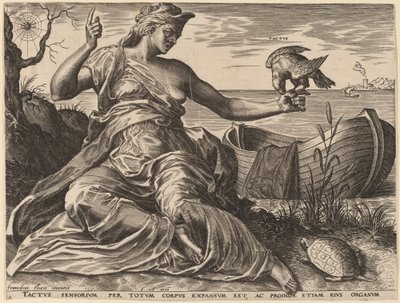 Berøringen af Cornelis Cort after Frans Floris I