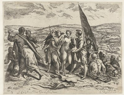 Allegori om krig og fred af Cornelis Dircksz. Boissens