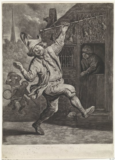 Ligtornsskæreren, ca. 1700 af Cornelis Dusart