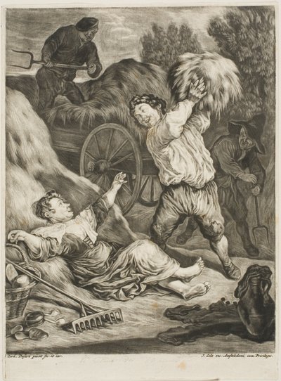 Juli af Cornelis Dusart