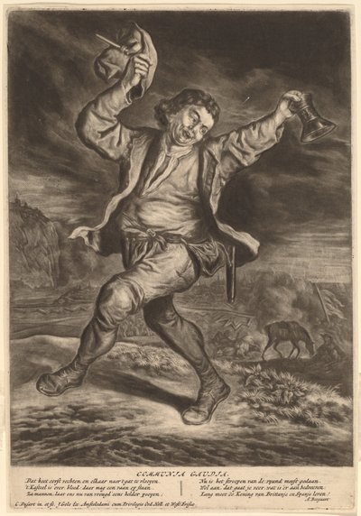 Den glade patriot af Cornelis Dusart