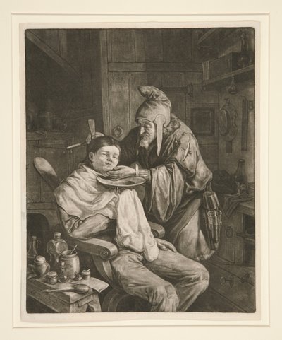 Landsbykirurgen af Cornelis Dusart