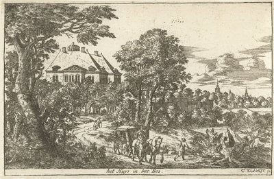 Hus Ten Bosch the Huys in the Woods (titel på objekt) af Cornelis Elandts