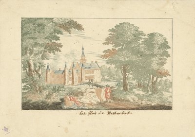 Westerbeek Slot Huset i Westerbeek (titel på objekt) af Cornelis Elandts