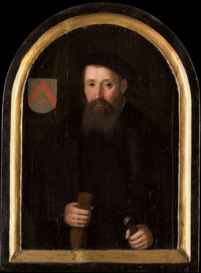 Portræt af Willem Fransz van Schoterbosch, ca. 1620 (olie på panel) af Cornelis Engelsz