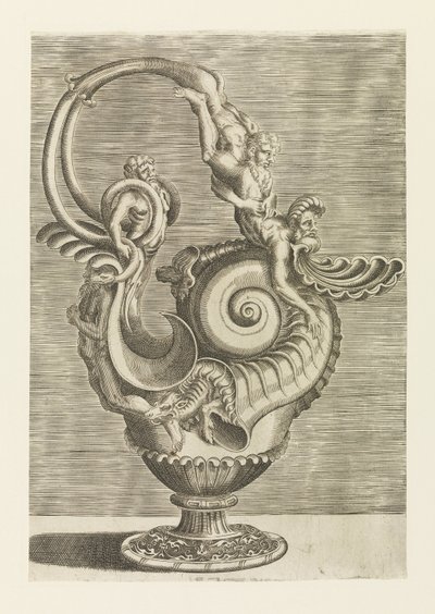 Ewer med håndtag af Cornelis Floris Ii