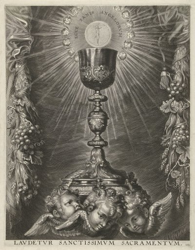 Kalk med vært af Cornelis Galle (I)