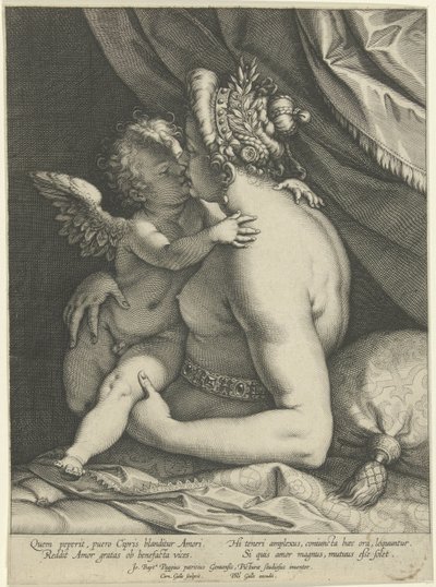 Venus kyst kærlighed af Cornelis Galle (I)