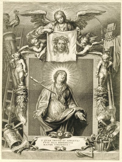 Mary i Mater Dolorosa af Cornelis Galle (II)